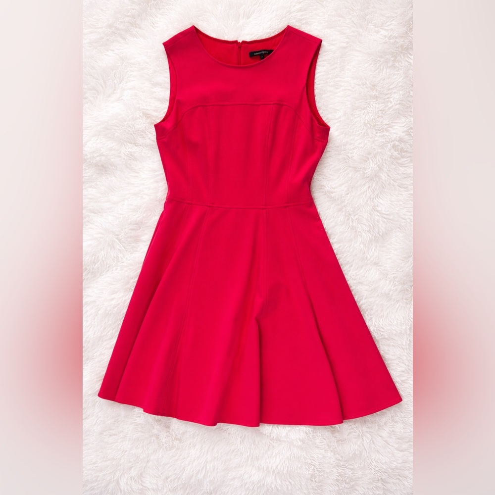 Nanette Lepore Red Midi Dress